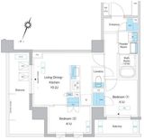 プレディアコート板橋 403 間取り図