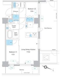 プレディアコート板橋 902 間取り図