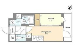 ドゥーエ曳舟2 105 間取り図