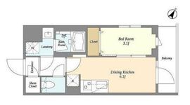 ドゥーエ曳舟2 503 間取り図