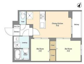 ドゥーエ曳舟2 104 間取り図