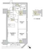 ザ・パークハビオ江古田 807 間取り図