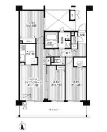 ピエス綱島 102 間取り図