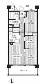 ピエス綱島 211 間取り図