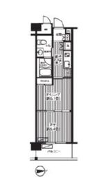 ピエス綱島 524 間取り図