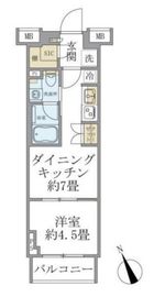クレヴィア池袋ウエスト 2階 間取り図