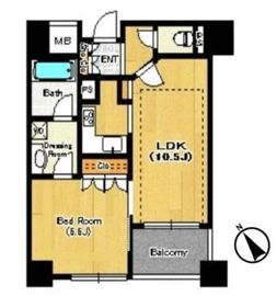 ファミールグランスイートTHE赤坂 3階 間取り図