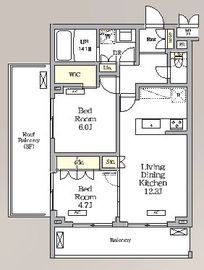 ミレーネ滝野川 313 間取り図