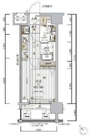 メインステージ東神奈川 6階 間取り図
