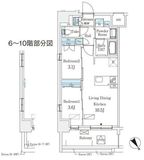 エル・セレーノ横浜 404 間取り図