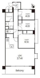 オーパスレジデンス吉祥寺 301 間取り図