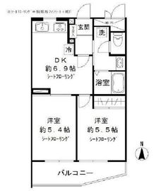 碑文谷メゾン 3階 間取り図