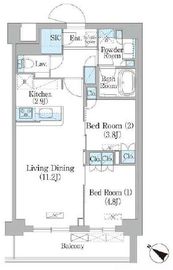 NIIYA平和台 221 間取り図