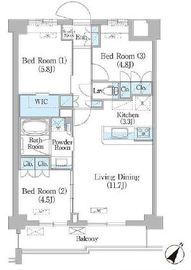 NIIYA平和台 311 間取り図