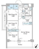 NIIYA平和台 201 間取り図