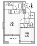 クリオ三田ラ・モード 701 間取り図