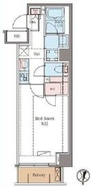 ラグゼナ武蔵新城 219 間取り図