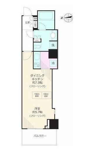 アトラスタワー茗荷谷 10階 間取り図