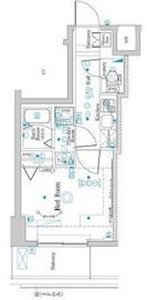 ラフィスタ横浜蒔田Ⅰ 11階 間取り図