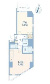 コスモリード渋谷神山町 702 間取り図