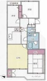 T's garden横浜反町 406 間取り図