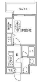 ラクラス木場公園 605 間取り図