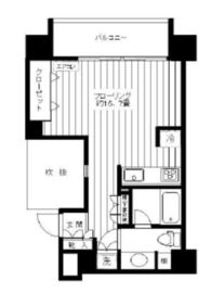 朝日サテライト二番町 503 間取り図
