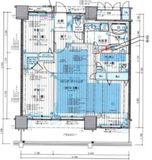 アップルタワー東京キャナルコート 28階 間取り図