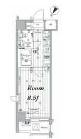 メイクス浅草イースト 7階 間取り図