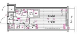 グランド・ガーラ横濱山下町 6階 間取り図
