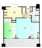 クリオ横浜伍番館 11階 間取り図