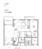 THE GRANDUO FUTAKOTAMAGAWA 202 間取り図