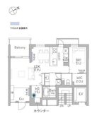 THE GRANDUO FUTAKOTAMAGAWA 402 間取り図