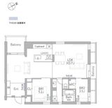 THE GRANDUO FUTAKOTAMAGAWA 303 間取り図