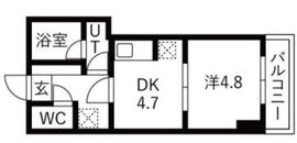 TRADIS大塚 702 間取り図