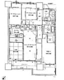 シティハウス池袋 14階 間取り図