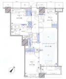 ザ・東京タワーズ ミッドタワー 49階 間取り図