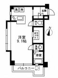 レジディア代々木2 308 間取り図
