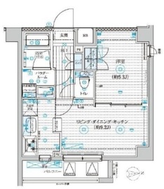 GENOVIA世田谷砧Ⅱ (ジェノヴィア世田谷砧Ⅱ) 2階 間取り図