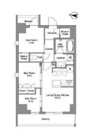 BPRレジデンス東日暮里 901 間取り図