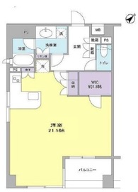 ウィズウィース渋谷神南 N棟 3階 間取り図