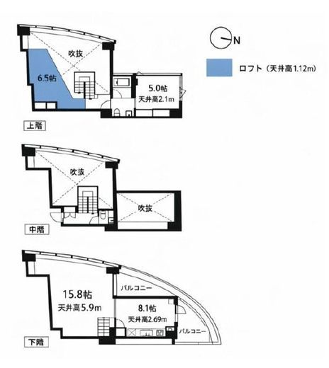 FLAMP 1304 間取り図