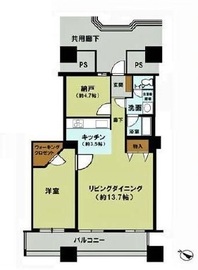 晴海ビュータワー（晴海アイランドトリトンスクエアビュータワー） 10階 間取り図