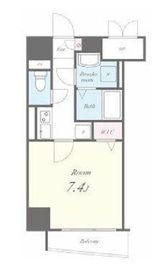 ツインパークコンフォートN 601 間取り図