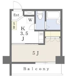 ガーデンテラス南麻布 204 間取り図