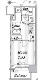 メイクスデザイン両国SOUTH 503 間取り図