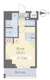 ベルウッドウエスト 404 間取り図