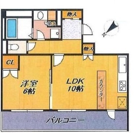 グランスイート日本橋人形町 5階 間取り図