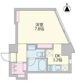 クーカイ・テラス恵比寿 302 間取り図