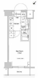 プラウドフラット登戸 906 間取り図